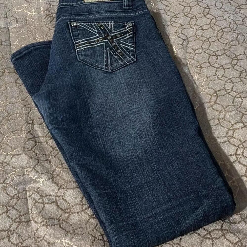 Unbranded Women's Navy and Blue Jeans